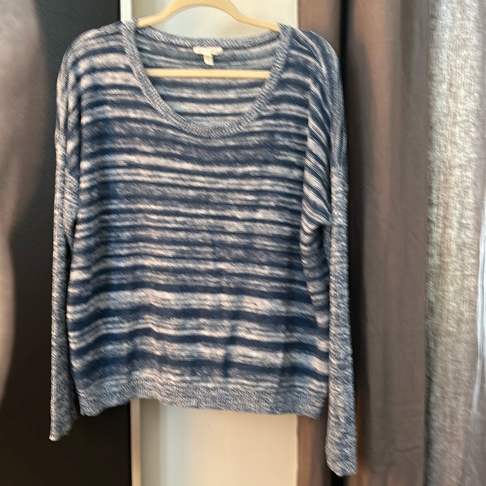 Eileen Fisher linen and cotton sweater